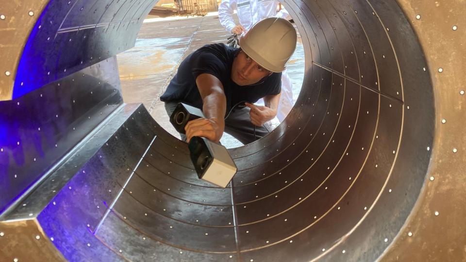 MarineShaft optimizes repairs of complex components with 3D scanning and photogrammetry