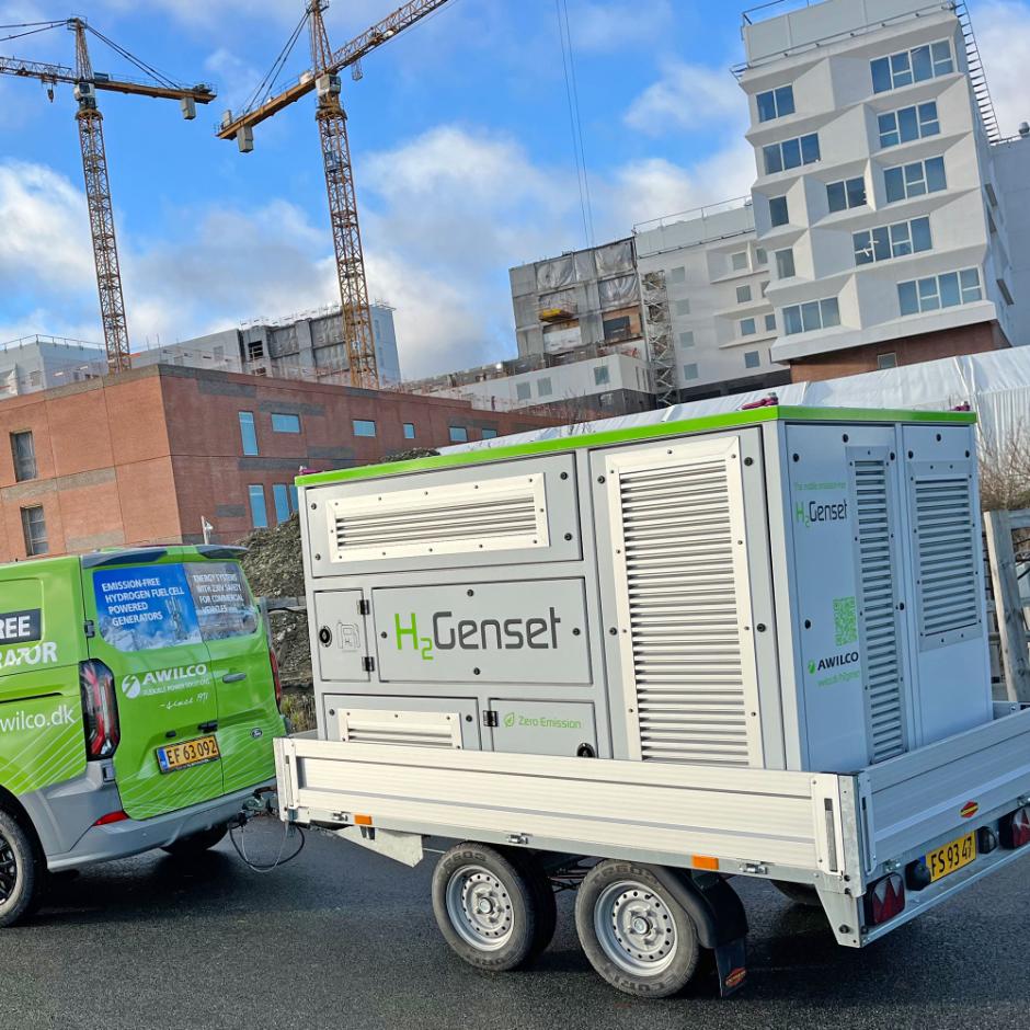 H2Genset – mobile hydrogen-powered generator