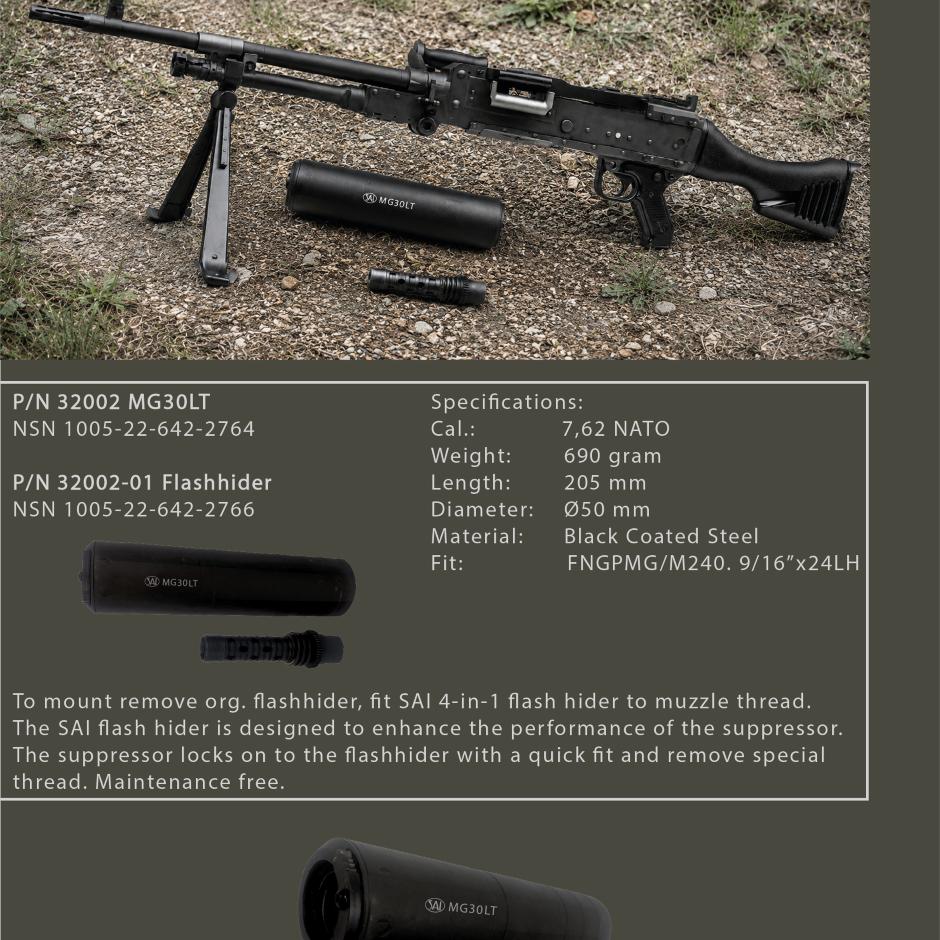 Suppressor for GPMG/M240 -LMG