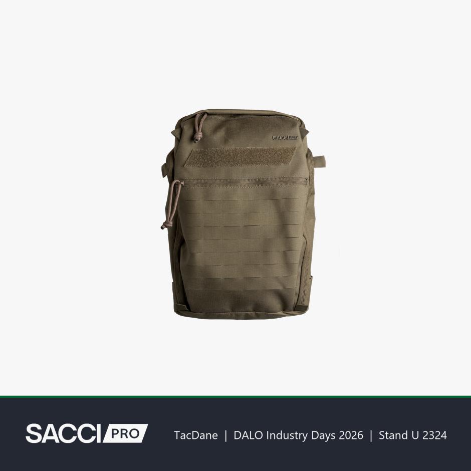 Sacci Pro RAVIN - IRR-treated tactical medical backpack that doesn't stand out under night vision