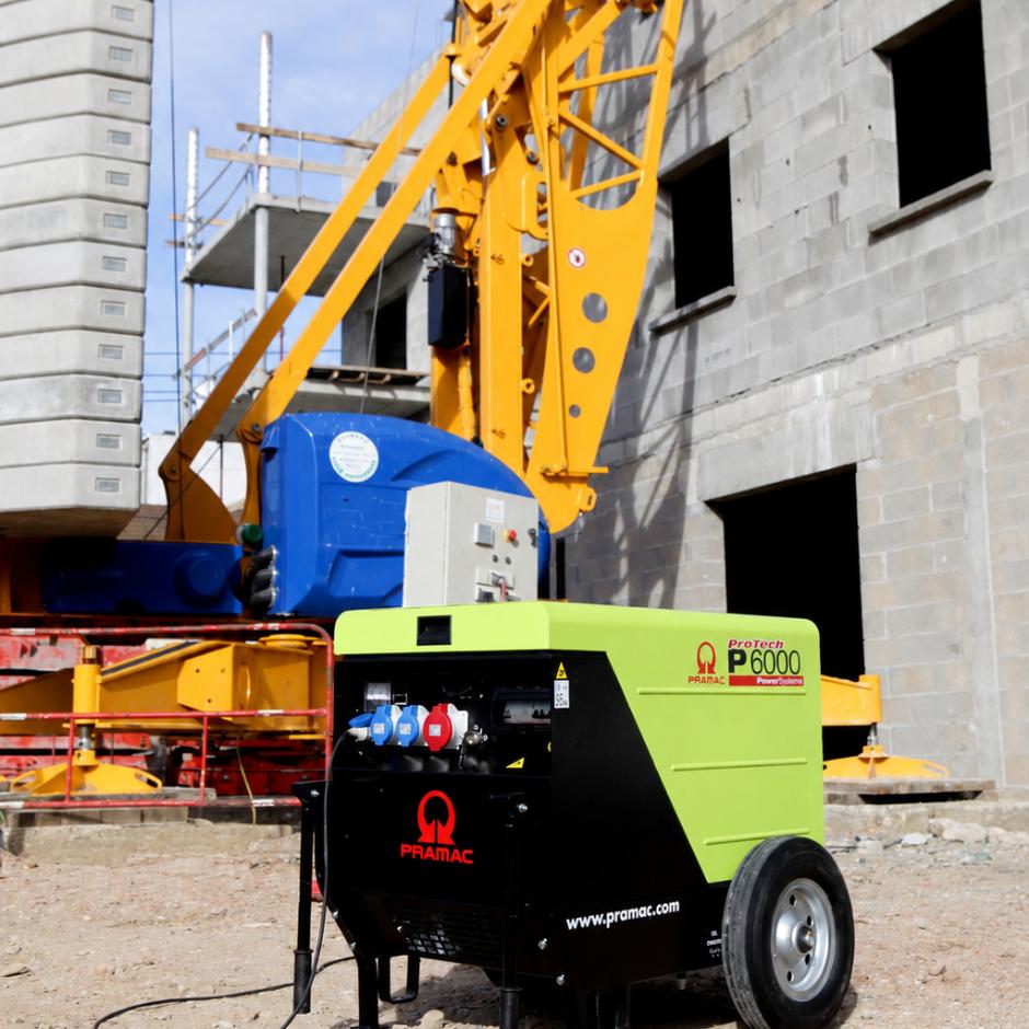 P6000 Diesel Generator 230V single phase & 400V three phase