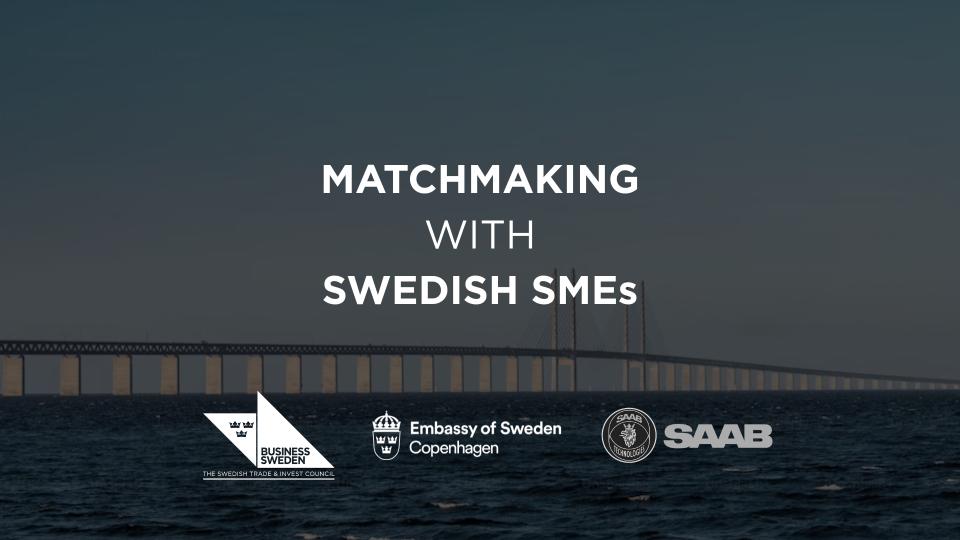 Matchmaking with Swedish SMEs
