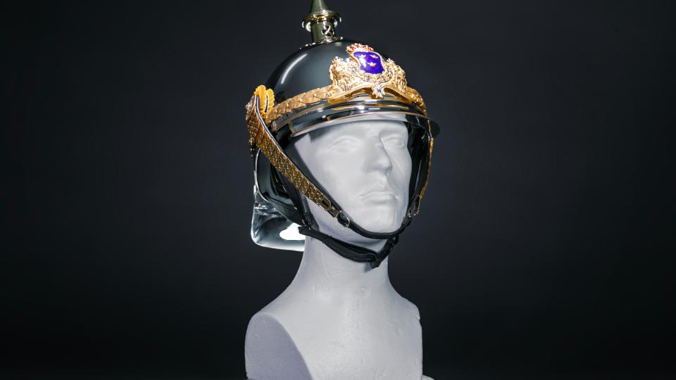 Ceremonial Riding Helmet – Safety in Traditional Form