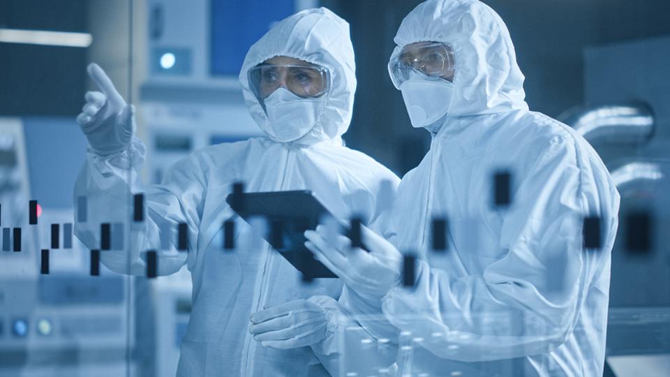 Optimise your workflow with the lightest and thinnest cleanroom graded tablet
