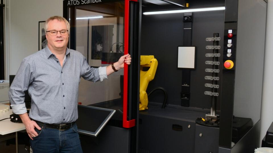Ammeraal Beltech Modular uses 3D scanning for digitizing and quality control of parts