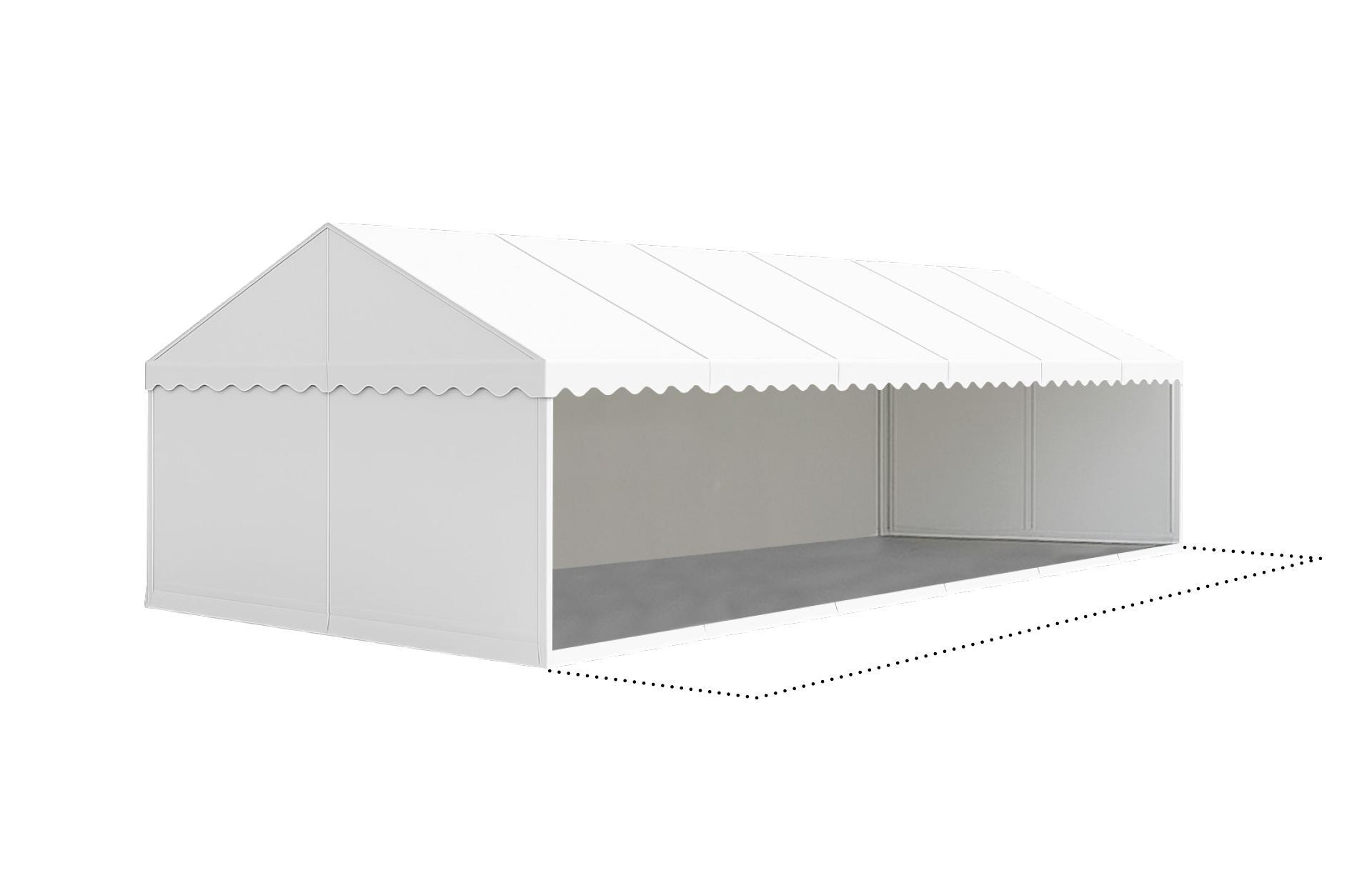 Example on a stand with a large tent at DALO