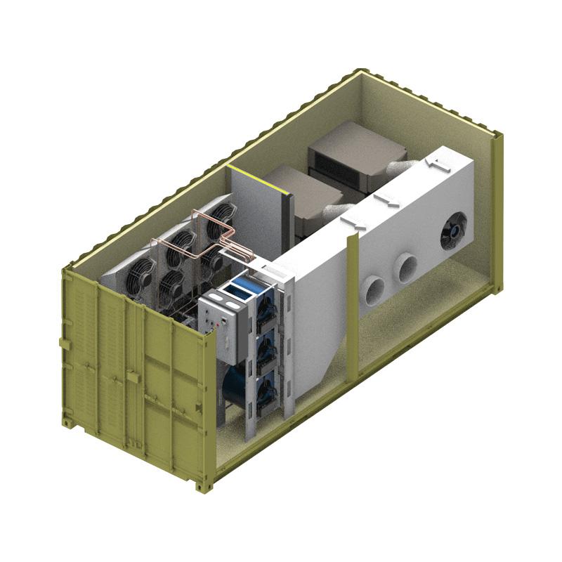 Shelter HVAC System for Defence Applications