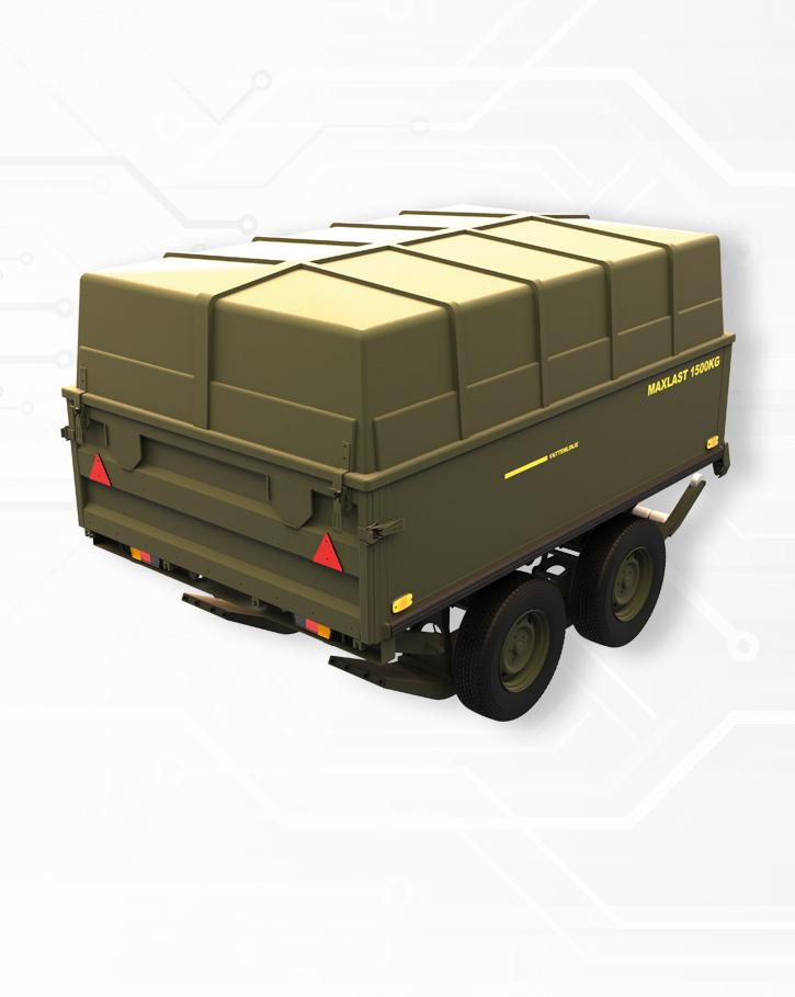 2,5T All-Terrain Amphibious Trailer